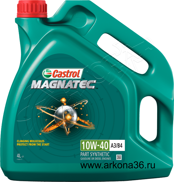 акция 156EED Моторное масло Castrol Magnatec 10w40 А3/В4 4 л