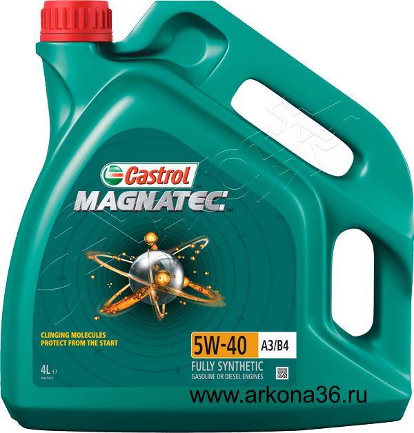 акция 156E9E Моторное масло Castrol Magnatec 5w40 A3/B4 4л