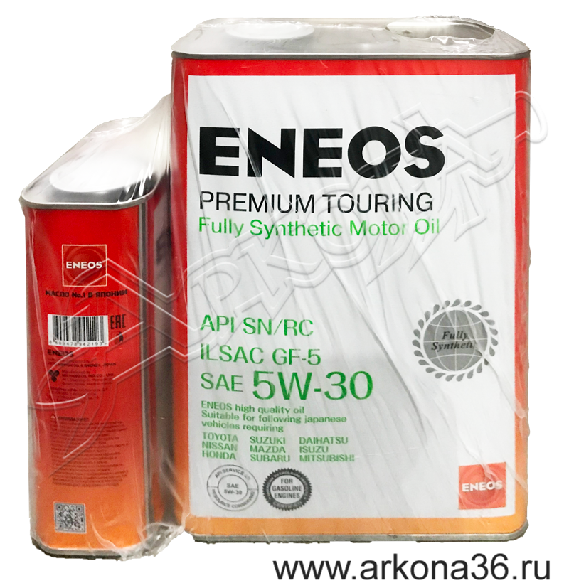Акция масло моторное ENEOS Premium 8809478942216 8809478942162 при покупке 1 литр в подарок