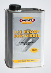 Антигель дизтоплива Wynn's W90795 Ice Proof for Diesel  1 л      Рассчитан на обработку 500 л дизельного топлива.     Присадка для дизельного топлива (антигель), предназначена для улучшения свойств дизельного топлива при низких температурах